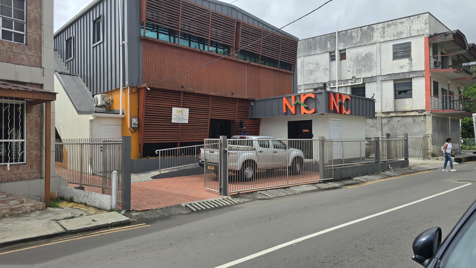 Exterior of the NHC office building